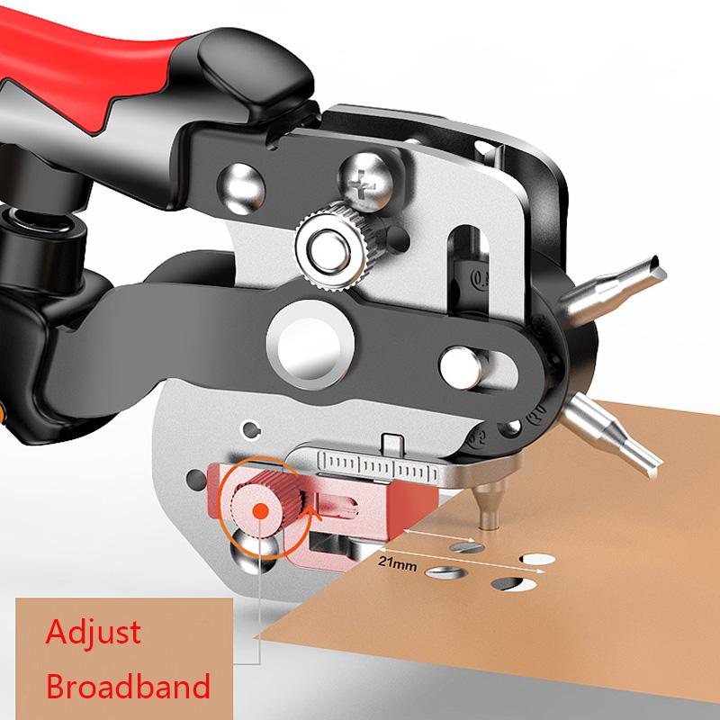 Новый дизайн, дырокол, инструмент «сделай сам», ремешок для часов, домашний кожаный ремень, дырокол, плоскогубцы