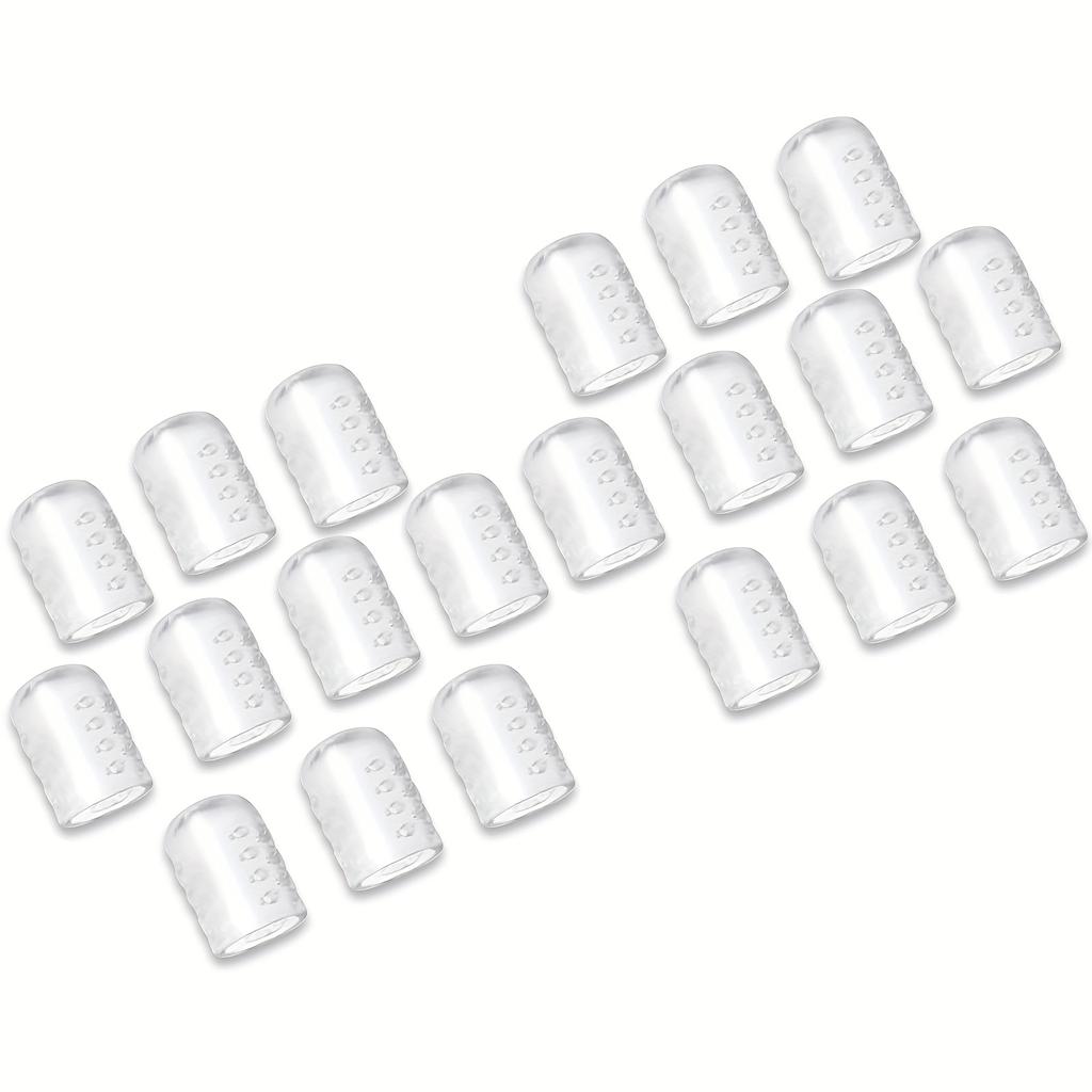 Набор из 10 протекторов для пальцев ног, напальчников, защита от истирания, влагостойкие, водонепроницаемые, прозрачные протекторы, не требуется электричество или батарейки