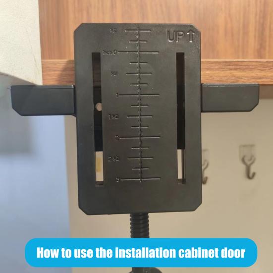 Позиционер для установки дверцы шкафа Антикоррозийный Легкий Регулируемый Простой монтаж Универсальный зажим для оборудования Деревообработка