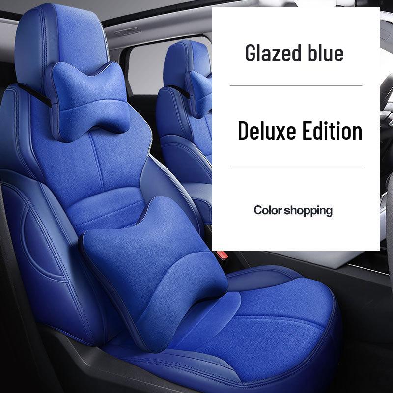 Замшевые чехлы на сиденья на заказ для Land Rover Range Rover Evoque - Полное покрытие, 5 сидений