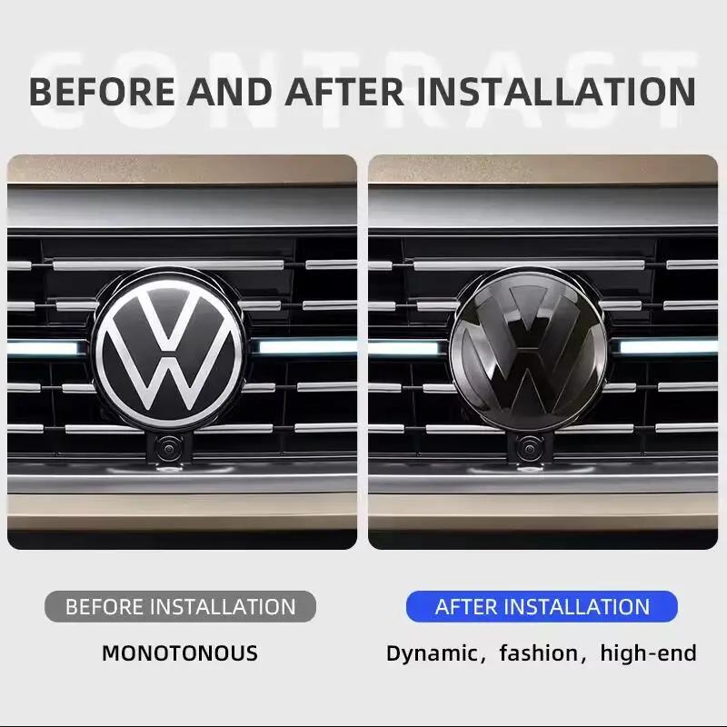 For Volkswagen MK1 For VOLKSWAGEN Not Affect ACC Car Front Grill Cover OR Rear Trunk Emblem Lid For VW Golf 6/7/7.5/8/Passat /Polo /CC/ Jetta/Tigua