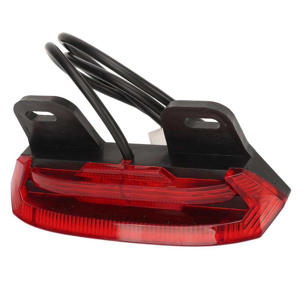  Задний фонарь 36‑60 В светодиодный водонепроницаемый многофункциональный задний предупреждающий фонарь для мотоциклов Elec