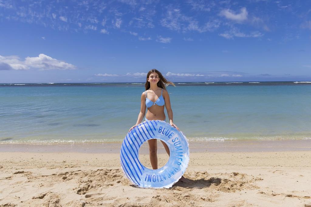 Надувной круг Igarashi 100 см с веревкой RLC-105V