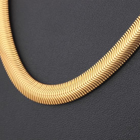 Панк Хип Поп Рок Kpop Рэпер Унисекс Медная Змея Цепь Ожерелье Ювелирные Изделия