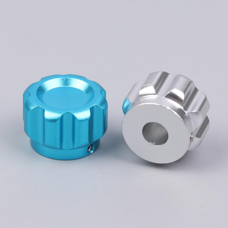Simulator Button 20mm Metal Knob 6mm Holes for Steering Wheel Upgrade Racing Console DIY Gaming Environment