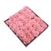 8cm Artificial Flowers Roses 25/30/20/10pcs Real Fake Roses With Stem for Wedding DIY Bouquets Home Artificial Flower Decoration