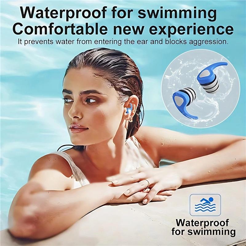 Силиконовые беруши Удобные Прочные Для сна Работы Плавания Путешествий Многоразовые Снижение шума Беруши