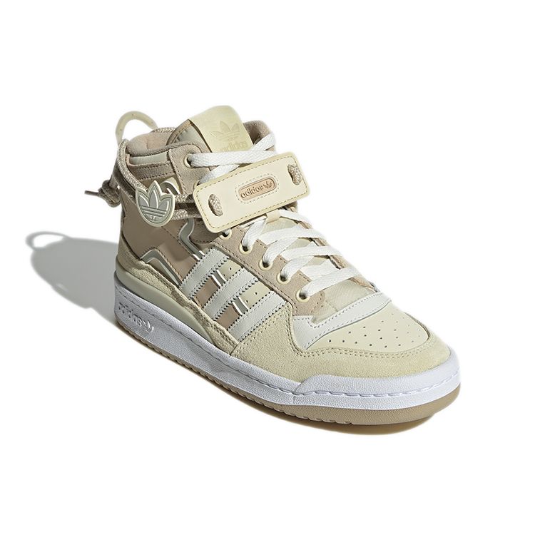 adidas Оригинальные кроссовки Originals Forum Mid Женские кроссовки Коричневый Белый GX3660