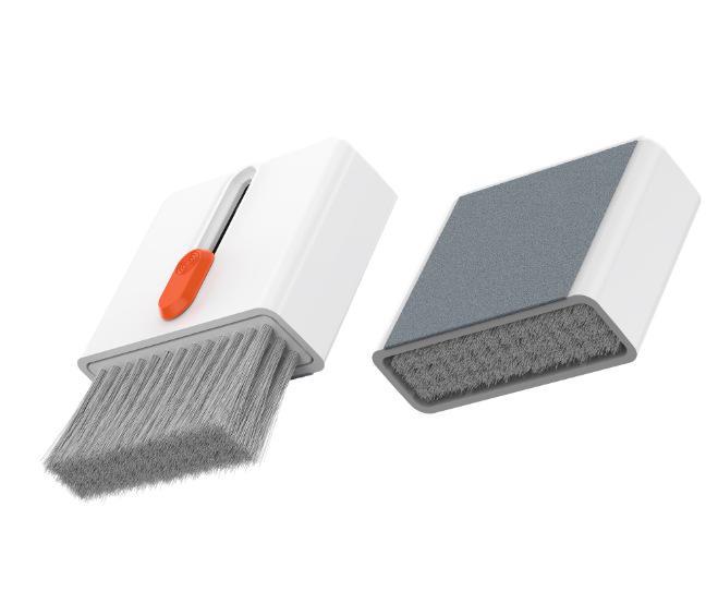 Комплект для чистки устройств: Очиститель экрана, Щетка для удаления пыли, Ручка для чистки телефонов, Очиститель для наушников, Салфетка для ноутбука