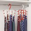 3PCS Non-slip V Shaped Rotatable Hook 18 Hooks Baseball Cap Hanger  Dormitory