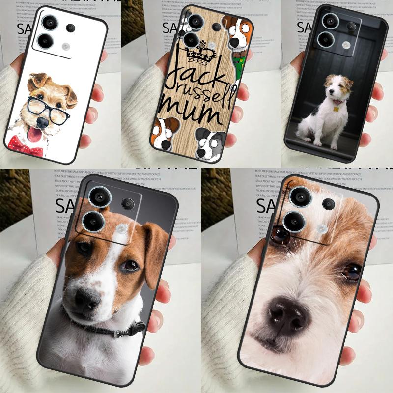 Dog Jack Russell Terrier Case For Xiaomi Redmi Note 12 11 10 9 8 13 Pro Plus 12S 11S 10S 9S 10A 9C 10C 12C 13C Cover