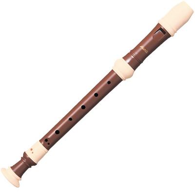 Блок-флейта Aulos Soprano German 702B, Коричневый, Корейские игрушки