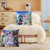Anime H-Hyperdimension N-Neptunia Pillow Cushion Cover Pillowcase Living Room Sofa Home Decor Customized