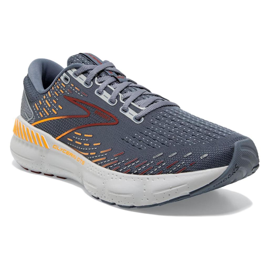 Brooks Glycerin GTS 20 Удобная Дышащая Ткань Амортизирующая Поддержка Низкий Верх Технология DNA LOFT v3 Обувь для Бега на Длинные Дистанции 110383-034