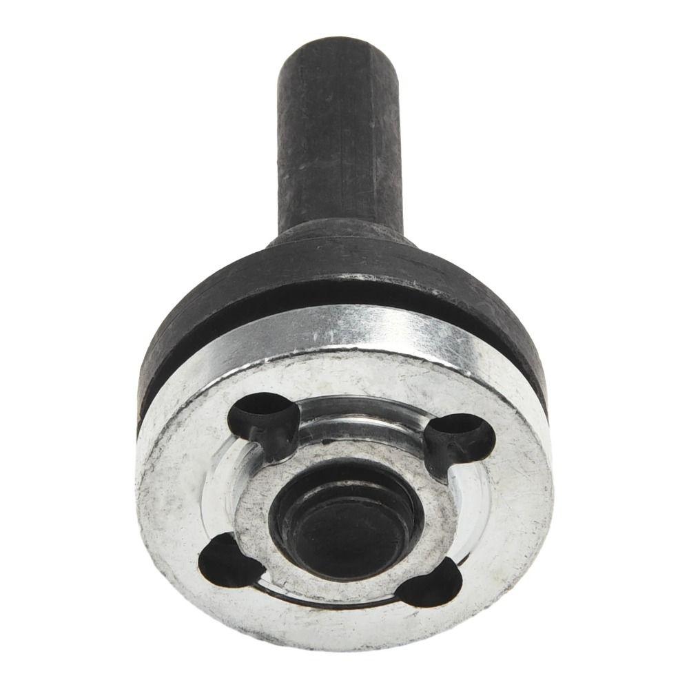2 Sets 10mm Electric Drill Conversion Angle Grinder Solid Wear Resistant Grinding Connection Adapter Steel Multifunction