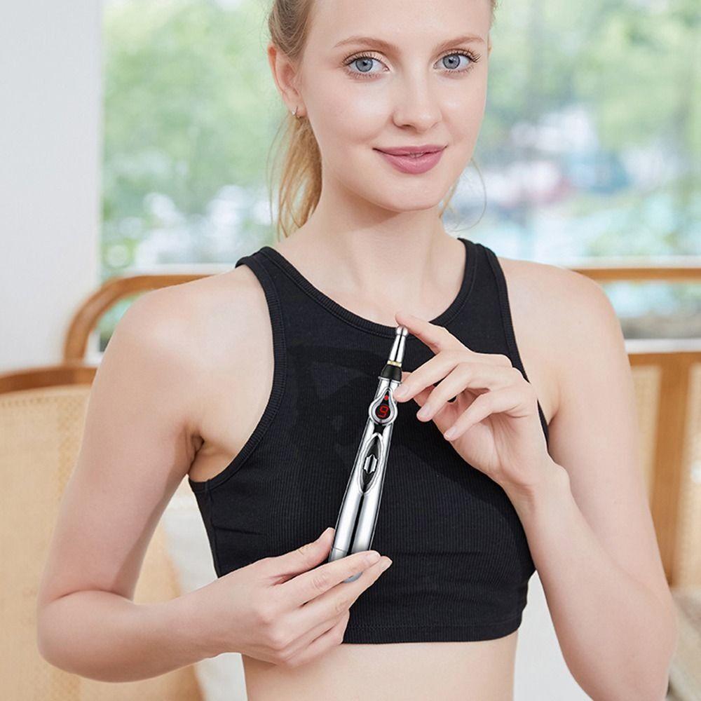 Акупунктура Акупунктурная точка Ручка 2/3/5 Головки Меридианная ручка Электронная акупунктурная ручка Рука