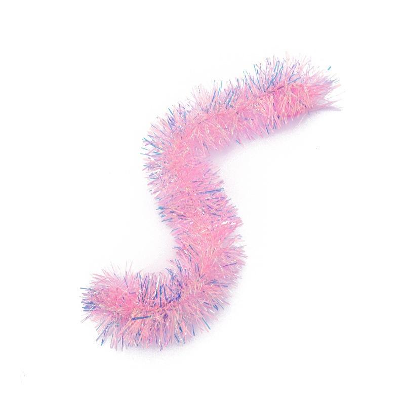 2М Рождественское украшение Цветная лента Рождественская елка Топ Украшения Розовый И Разноцветный Новый год 2026 Сделай сам Декор для вечеринки Принадлежности