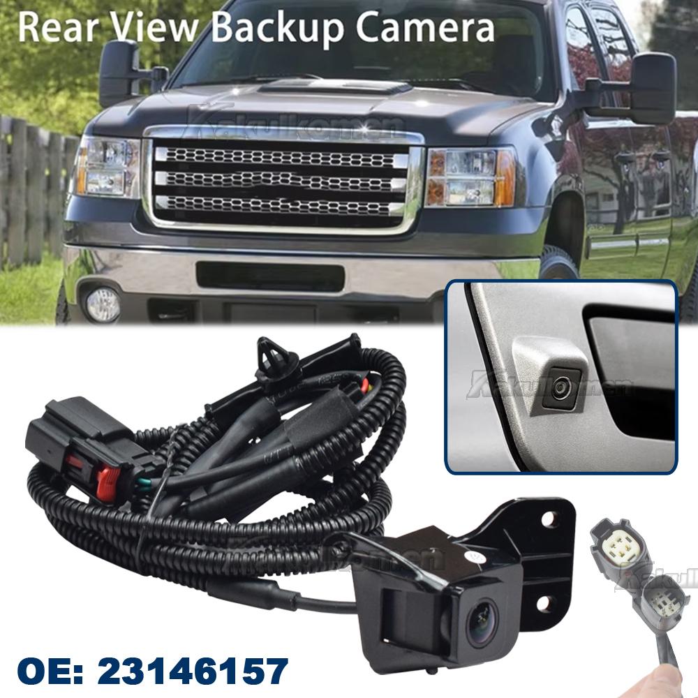 Vehicle HD Rear View Reversing Back up Parking Camera 23146157 20837341 GM1960100 For Chevrolet Silverado GMC Sierra 2009-2014