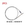 2Pcs Auger Clutch Cable 43" For 746-0897 746-0897A 946-0897 946-0897A Snowblower
