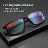 2024 Модные очки для чтения с защитой от синего света для женщин и мужчин, сверхлегкие очки для пресбиопии, унисекс, спортивные оптические очки