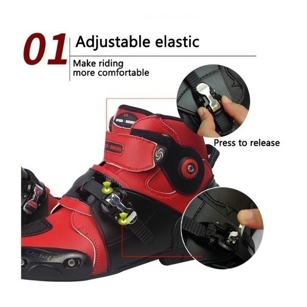 3 цвета мотоциклетная обувь для верховой езды, падающая гоночная обувь, дорожные мужские рыцарские ботинки(США7-12/ЕС40-47)