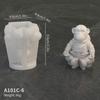 3D Космический Астронавт Силиконовые Формы для Свечей Мягкие Легко Извлекаются Ручная Работа Космическая Тема Гипсовые Поделки Форма для Смолы Цемента
