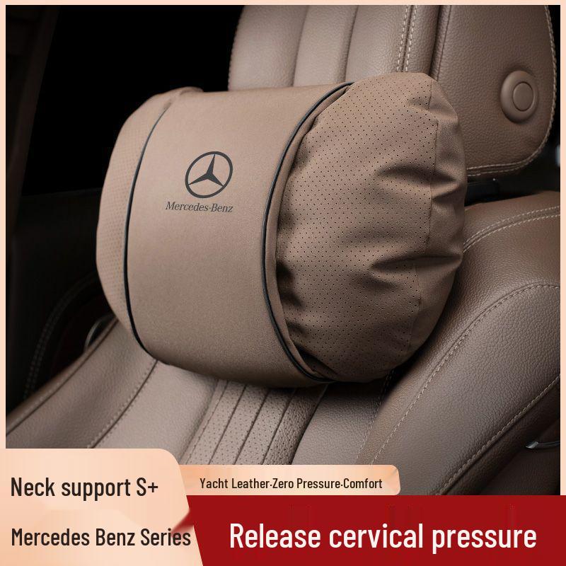 Compatible with Mercedes Headrest Maybach Neck Support: Fits S-Class, E-Class, C-Class, GLE, GLC, GLB, GLS.