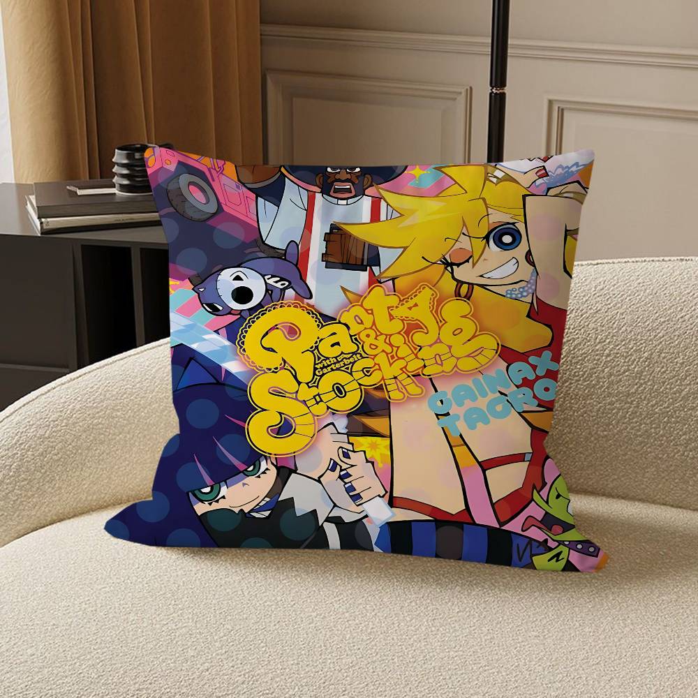 Мультяшная наволочка-подушка P-Panty-Stocking 30x50 Полиэстер Подушки для дивана Декоративные накидные подушки Домашний декор Наволочка