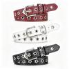 Pin Buckle Eyelet Belt Hollow Star Design Pin Buckle Belt Classic Designer Jeans Belt  For Women