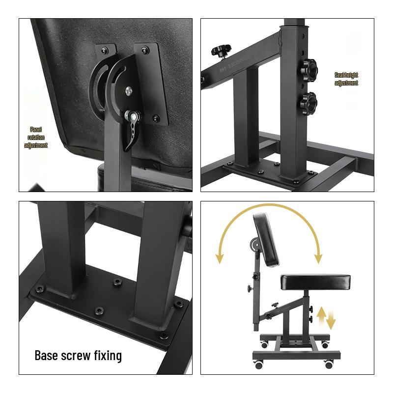 Taidu 3rd Gen Upgraded Multi-Function Tattoo Chair with Hand Rest and Roller