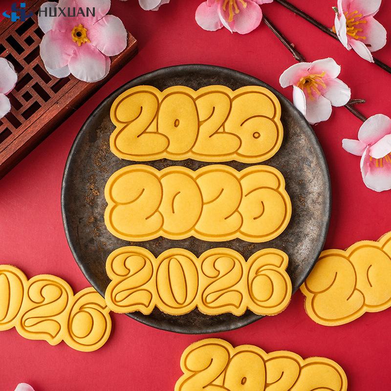 Форма для печенья своими руками 2026 Год Лошади Формочка для печенья Пластиковая форма-лошадка для мастики Печенья Конструкция для легкого извлечения Инструменты для выпечки