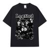 Корейская K-pop Хип-хоп группа Lngshot Футболка Мужская Женская Одежда Мода Оверсайз Футболка Хлопок Повседневная С коротким рукавом Топы Унисекс...
