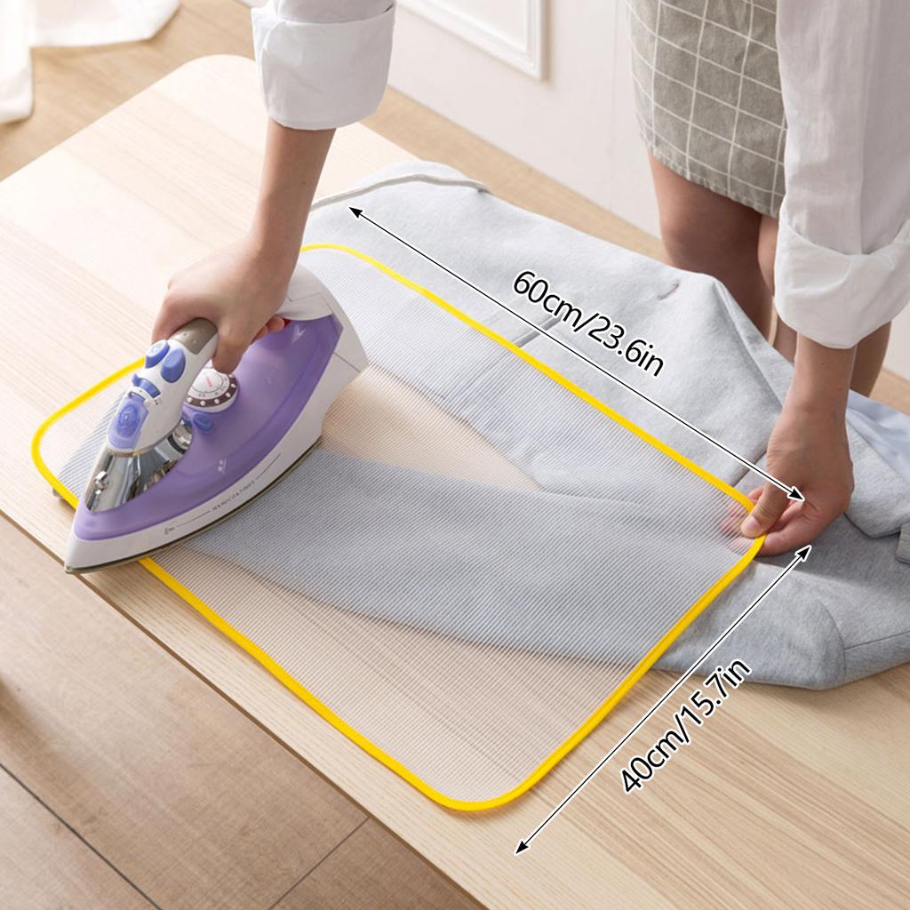 100% Cotton Ironing Board Cover Thick Padding Resistant Adjustable Ironing Board Pad Protective Cloth Fits All Standard Sized