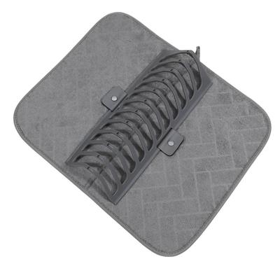 Коврик и подставка для сушки посуды Супервпитывающий кухонный коврик для сушки кастрюль, тарелок, сковородок, мисок, столовых приборов, кухонной утвари, овощей