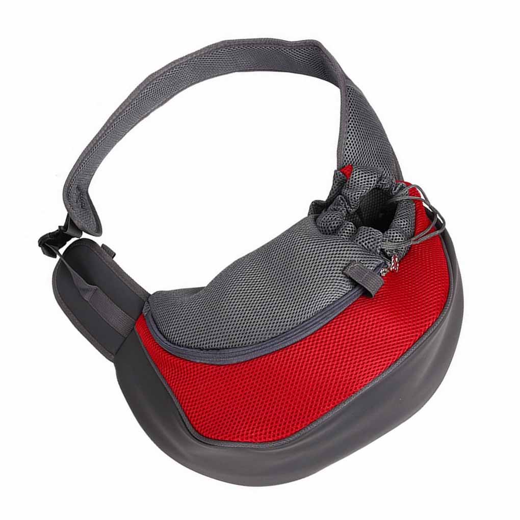 Pet Carrier Backpack Cat Dog Puppy Sling Front Carrier Mesh Travel Shoulder Bag