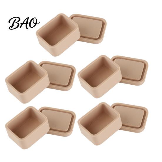 1:12 Scale Lunch Box 5Pcs Mini Boxes, Miniature Bento Box, Tiny Single-grid Food Container with Lid for Doll Mansion Kitchen Accessories Small Replica