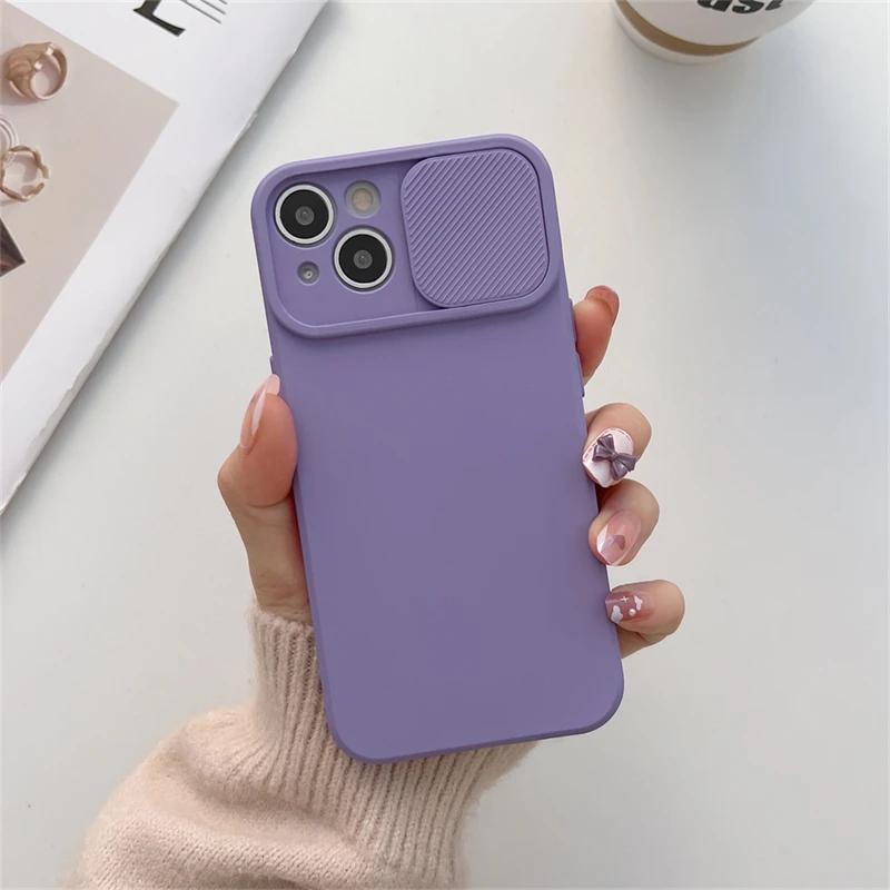 Для iPhone 11 12 Mini Case 11 Pro Max Push Защита камеры Матовый прозрачный противоударный чехол для iPhone XR X XS Max 8 7 Plus Чехол
