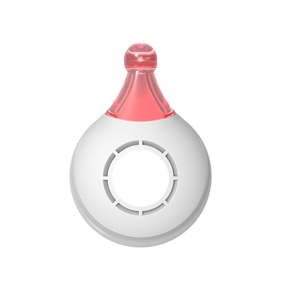 Белый Черный Ультразвуковой Отпугиватель Вредителей Анти Насекомое Заряжаемый Отпугиватель Блох Клещей с Подвесным Крючком 3.3x1.4x4.6см