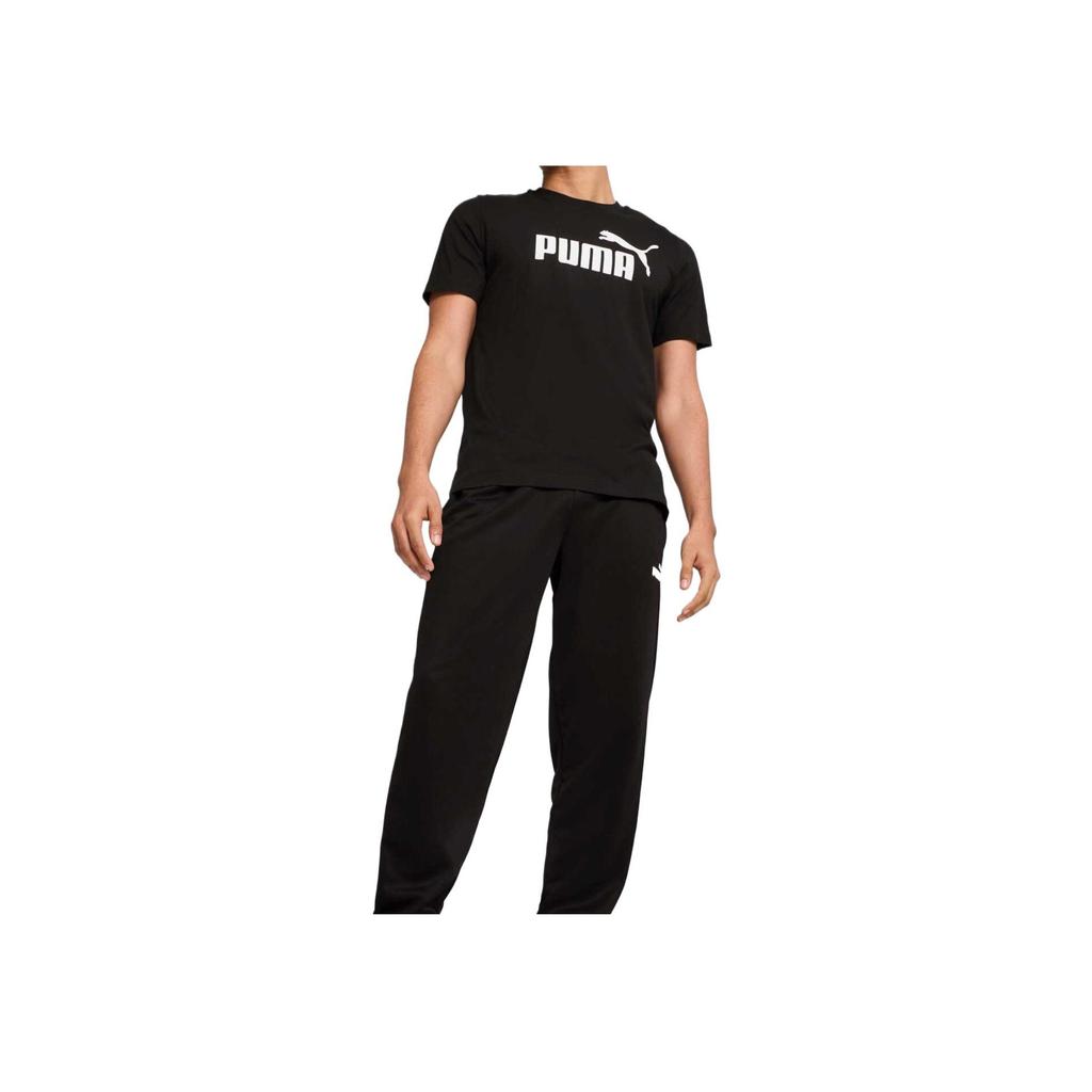 Puma Moisture Wicking Comfortable Durable Simple Short Sleeve T-Shirt Men Tops Black 688958-01