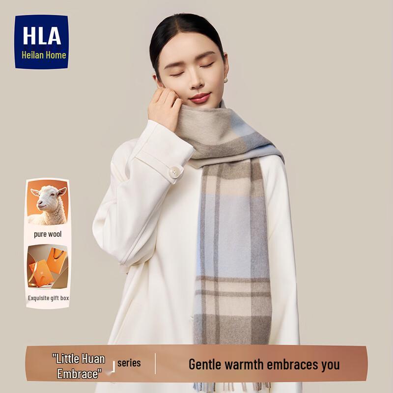 Heilan Home Women's Lambswool Scarf
