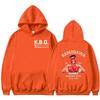 Spring and Autumn New Animation Fashion Printed Boxing Hooded Sweater