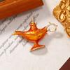 Women Breastpin Brooches Badge Eid Al Fitr Wishing Lamp Retro Alloy Jewelry Decorations