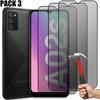Tempered Glasses - BOOLING - for Samsung Galaxy A02s - Anti-Spy - Shockproof Protection - 9H