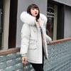 Winter Women Parka Coats Big Fur Collar Coats and Jackets Women Down Coat Warm Thicken Long Coat Overcoat Hooded Jacket