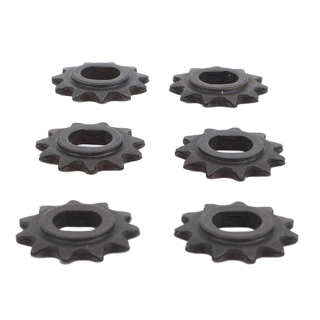 6 шт. Звездочки двигателя 25H 11T 10 мм Стальные Звездочка двигателя электросамоката Цепное колесо с H
