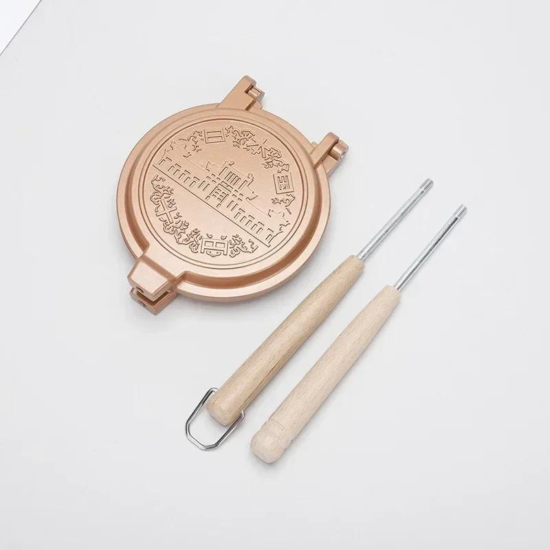 Съемная маленькая форма для выпечки сэндвичей с зажимом для сэндвичей, антипригарное покрытие, устойчивое к высоким температурам, противень для выпечки тостов