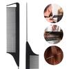 High Dense Barbershop Steel Needle Rat-tail Hairdressing Comb Shape Anti-static