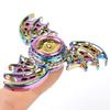 EDC Fidget Spinner Toy Three-leaf Colorful Rotatable Gyro Novelty Anti-anxiety Sensory Toy