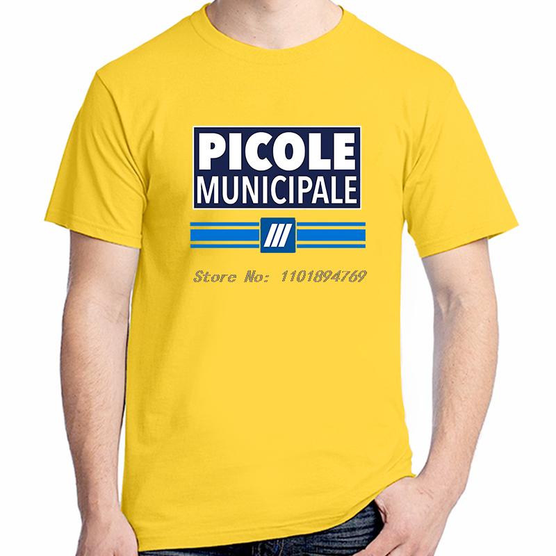 Summer Cotton Tshirt Picole Municipale 2 Fashion Graphic T Shirts Short Sleeve Tshirt Streetwear Tees Tops Unisexs Clothes