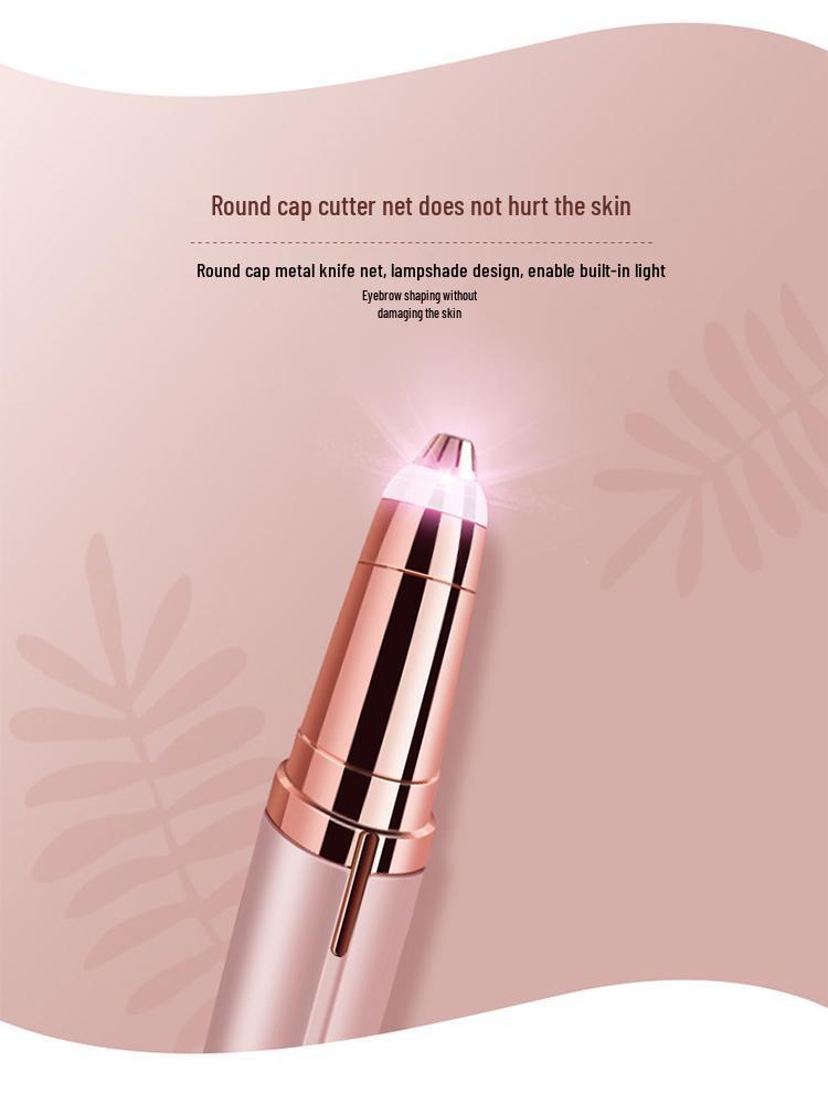 Wireless Electric Eyebrow Shaper: Automatic Pencil Trimmer & Hair Removal Shaver for Women